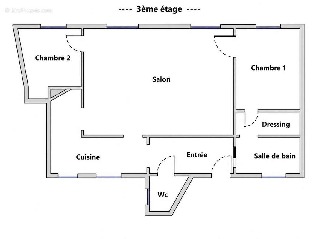 Appartement à PARIS-15E