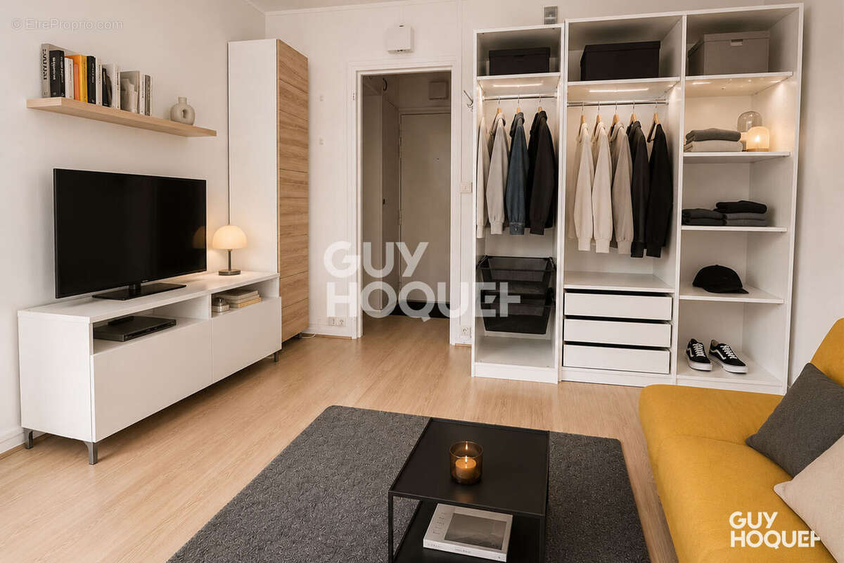 Studio rénové  de 25 m²  - sans vis-à-vis - photo 2