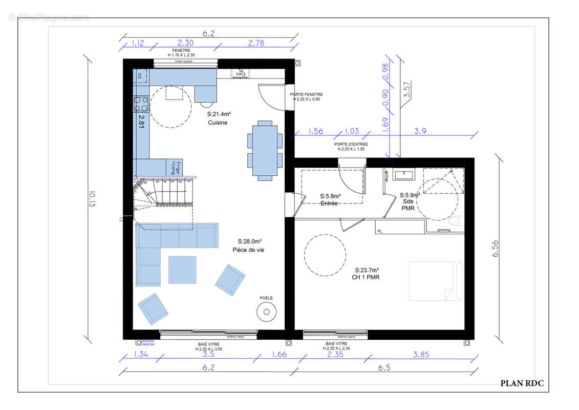 Maison contemporaine à terminer avec belle vue - photo 6