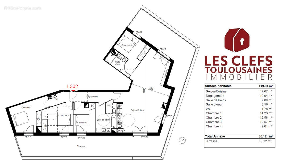 Appartement à CUGNAUX