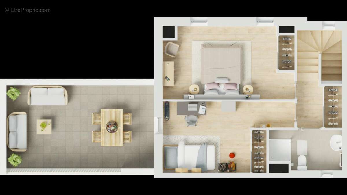 Appartement à YVRE-L'EVEQUE