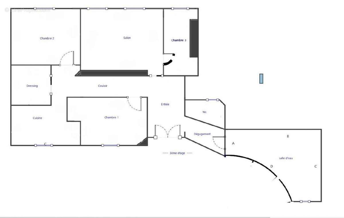 Appartement à PARIS-10E