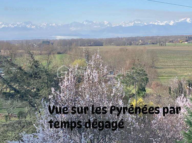 Villa avec piscine et vue Pyrénées à Lacassagne - photo 7