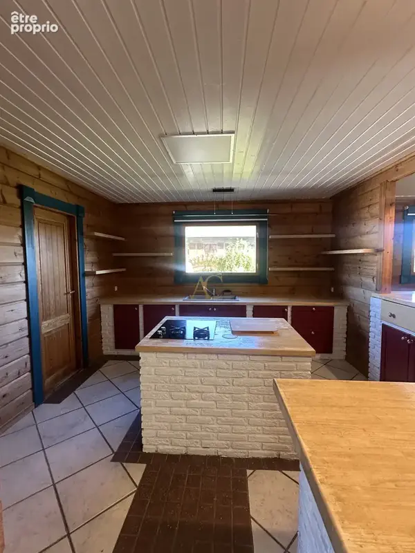 MERLIMONT - A VENDRE - Maison finlandaise en madriers de bois massif, jardin arboré, vue forêt, deux garages - photo 10