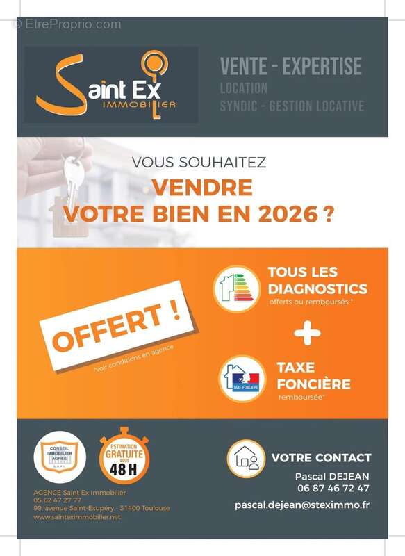 Appartement à TOULOUSE