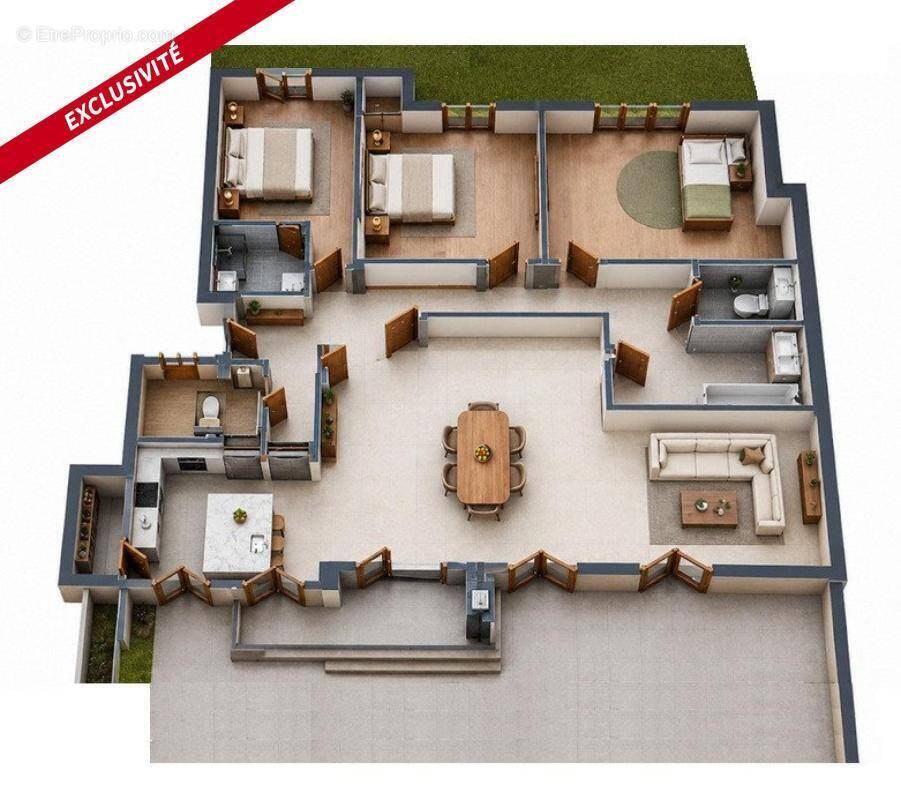 Appartement à CHARBONNIERES-LES-BAINS