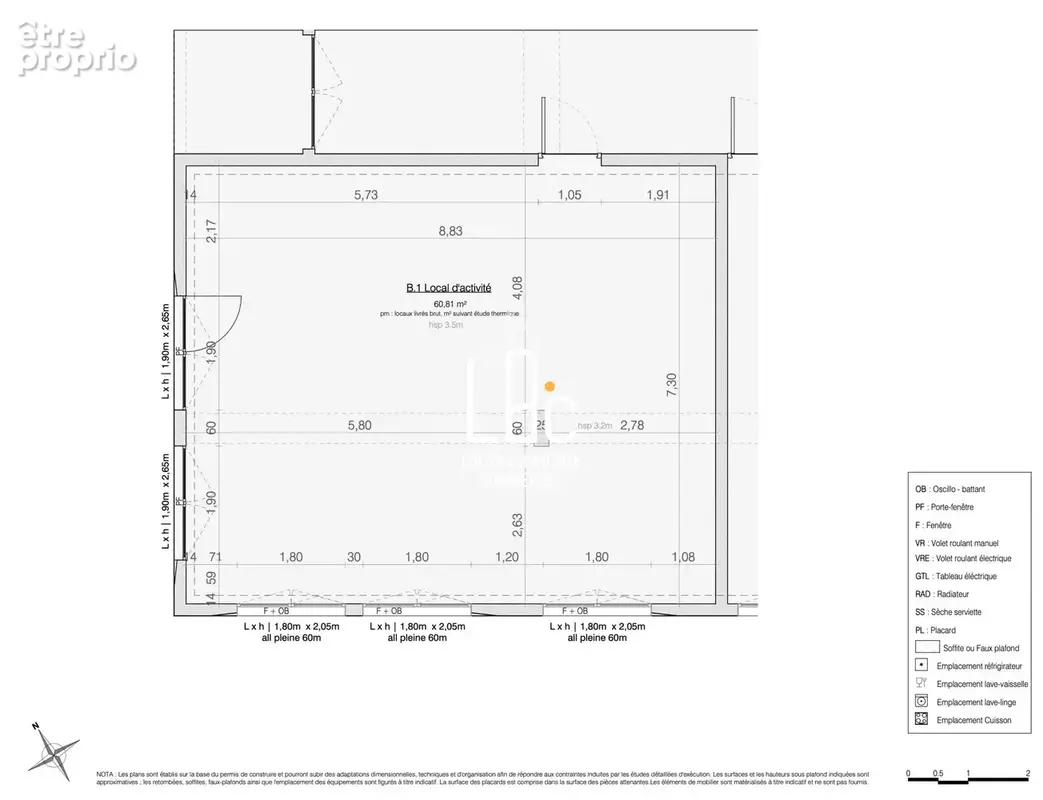 Commerce 60 m² à Trignac  - photo 3