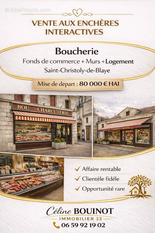 Commerce à SAINT-CHRISTOLY-DE-BLAYE