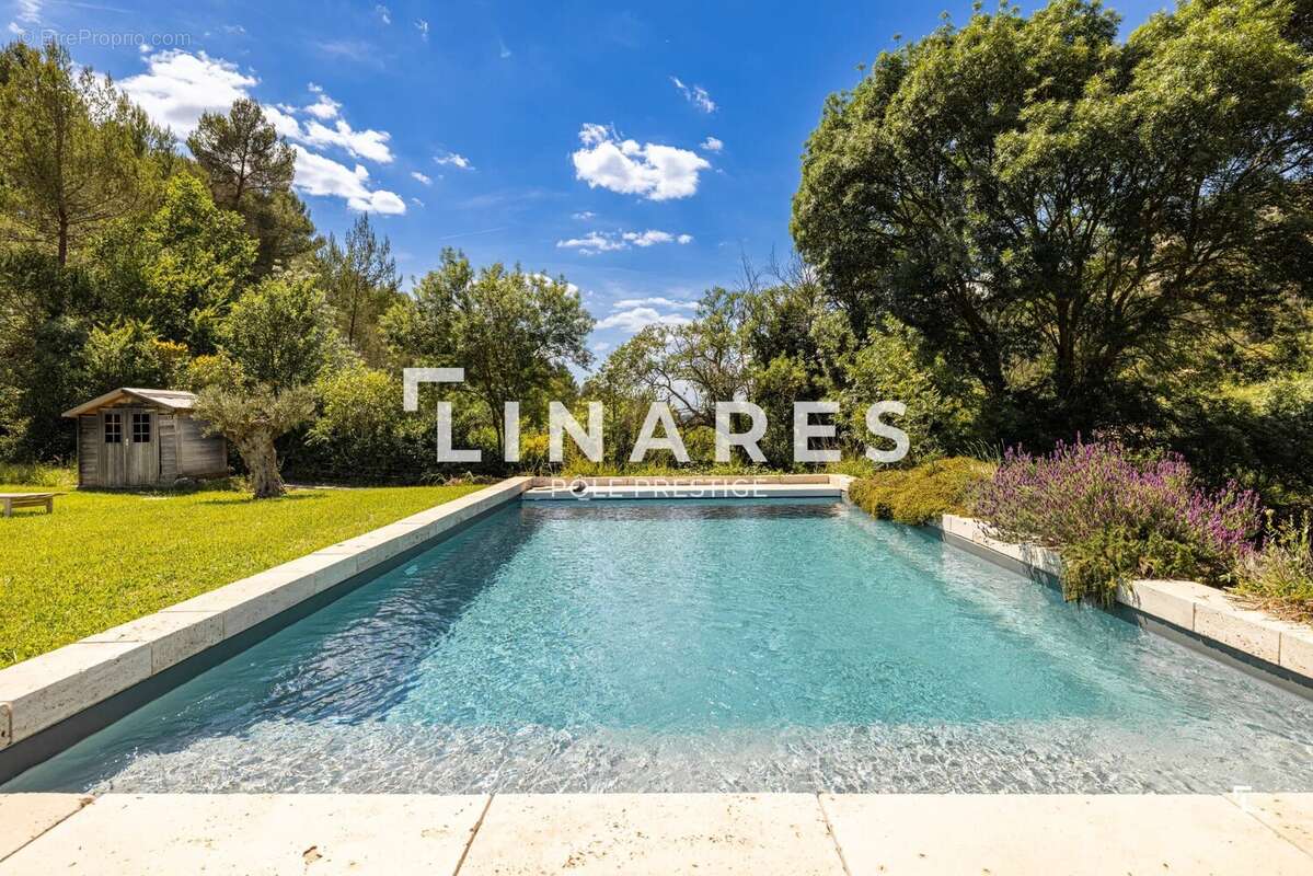 LA VICTOIRE - Maison de charme de 137m2 avec piscine - 13126 Vauvenargues/proche Aix en Provence - photo 3