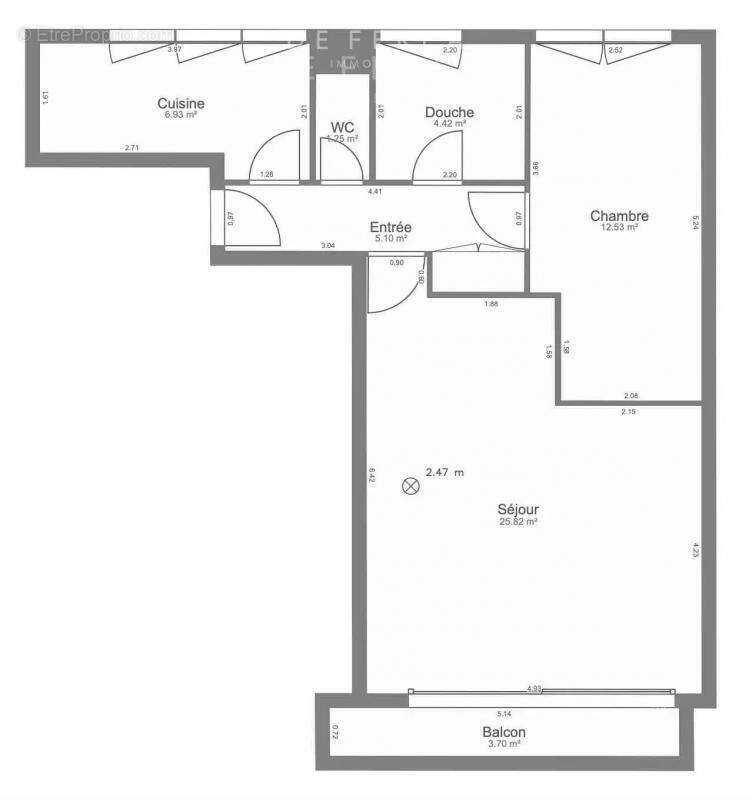 Appartement à PARIS-15E