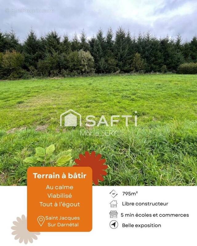 Photo 1 - Terrain à SAINT-JACQUES-SUR-DARNETAL