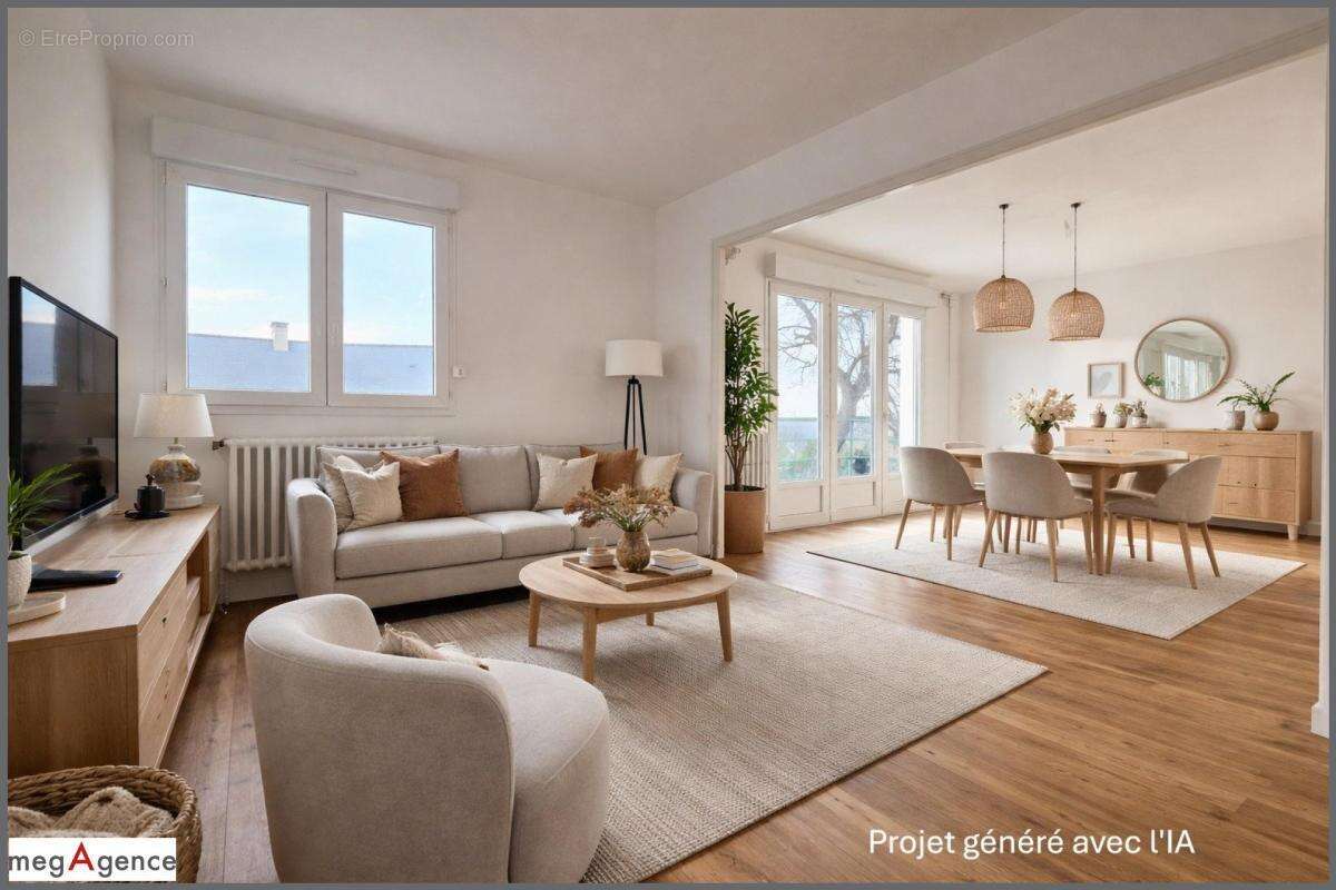 Maison 60 m², 4 pièces sur 1240 m² de terrain - photo 3