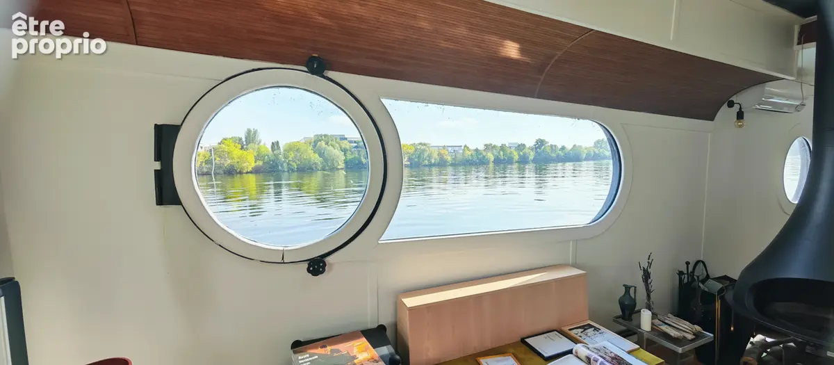 Magnifique Péniche FREYCINET 155 m2 4 chambres Pont de Bezons - photo 14