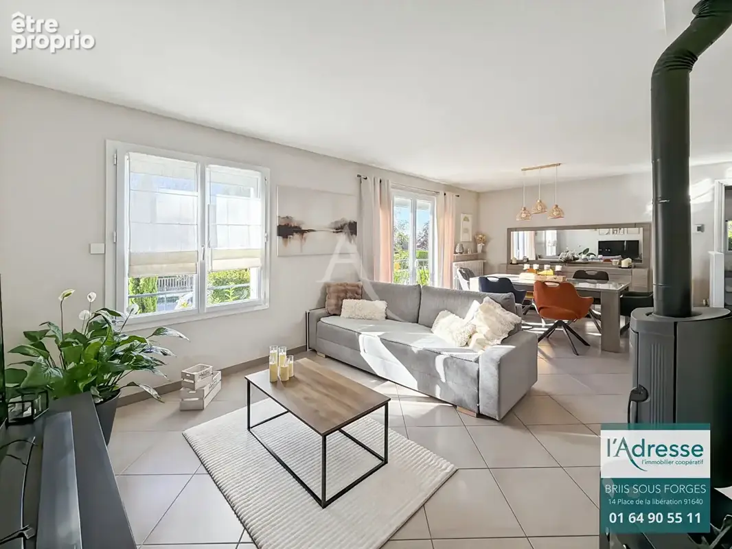 Maison Vaugrigneuse 92 m² 3 chambres sous-sol et piscine - photo 2
