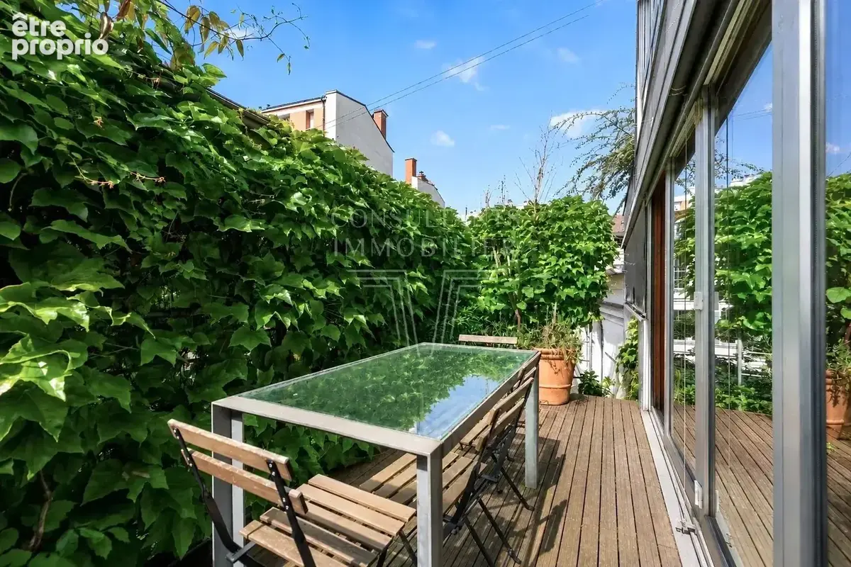 Rue st-jacques : maison terrasses et jardin - photo 22