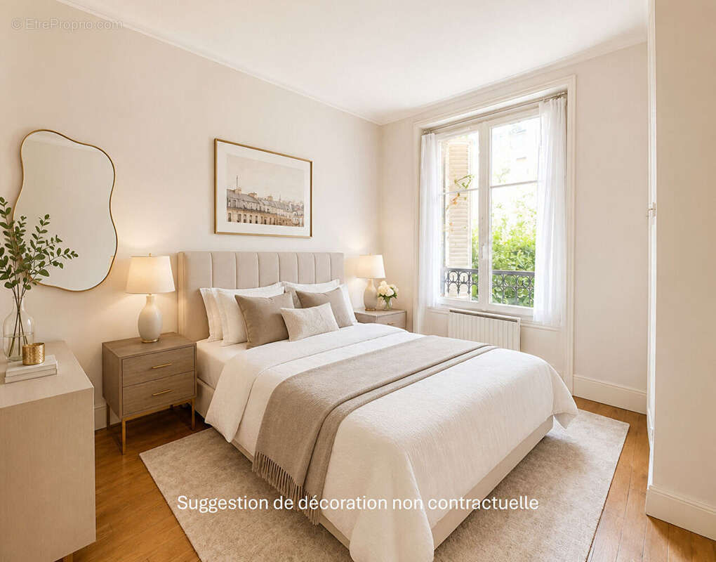 75014 -  alesia - 2 pieces avec balcon - 35 m² - photo 6
