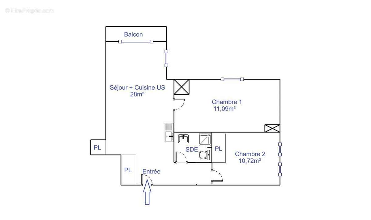 Appartement à BOULOGNE-BILLANCOURT