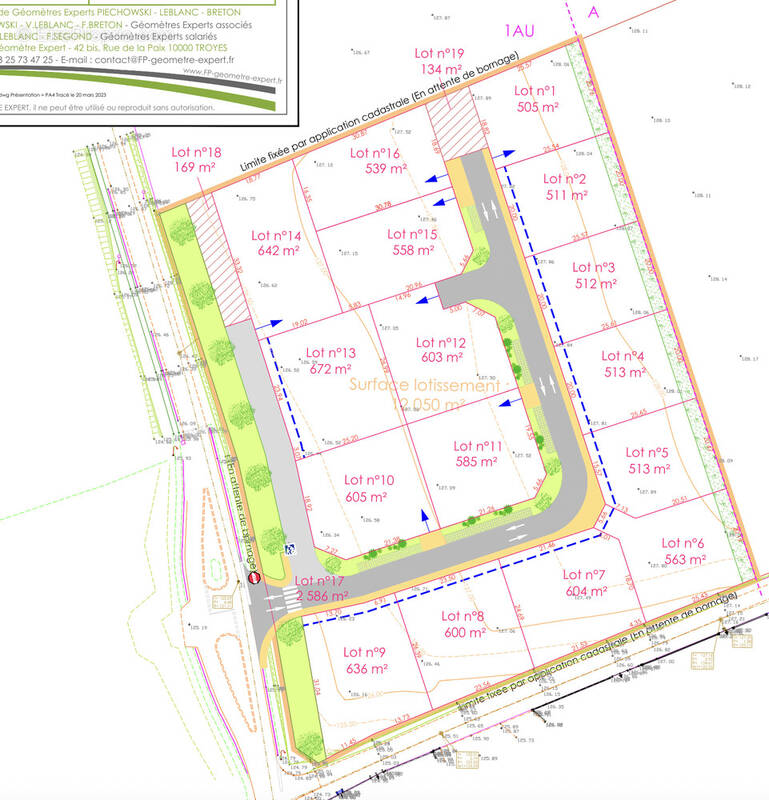 Terrain à VERRIERES