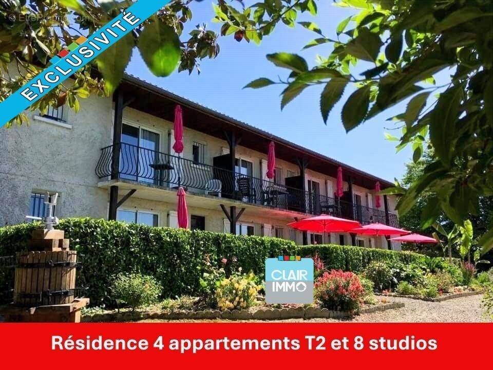 #résidence #location #gers #barbotan #appartement #studio  - Maison à CAZAUBON