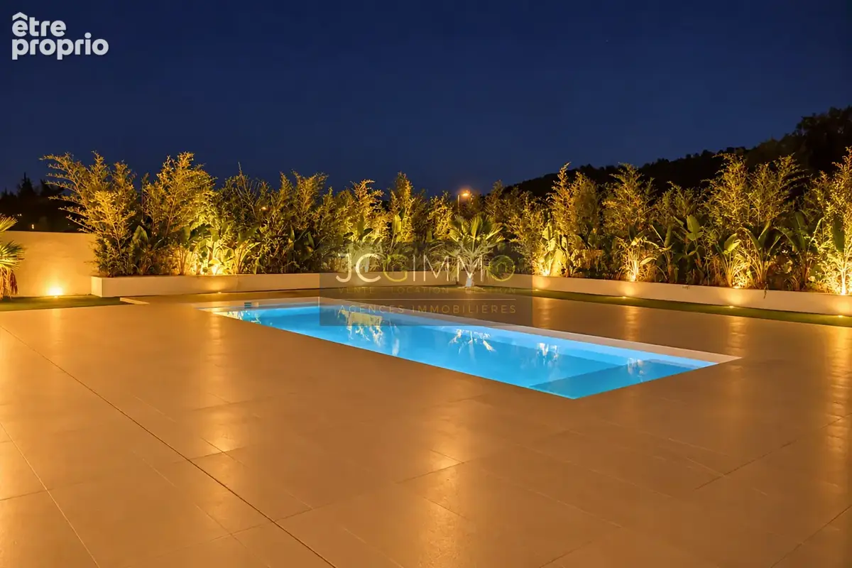 Villa contemporaine neuve   150 m2   terrain 1 200 m2   piscine   vendue entièrement meublée - photo 24