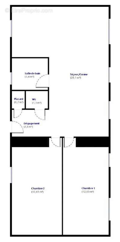 Appartement à TOURRETTE-LEVENS