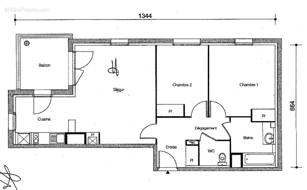 Appartement à SAINT-HERBLAIN