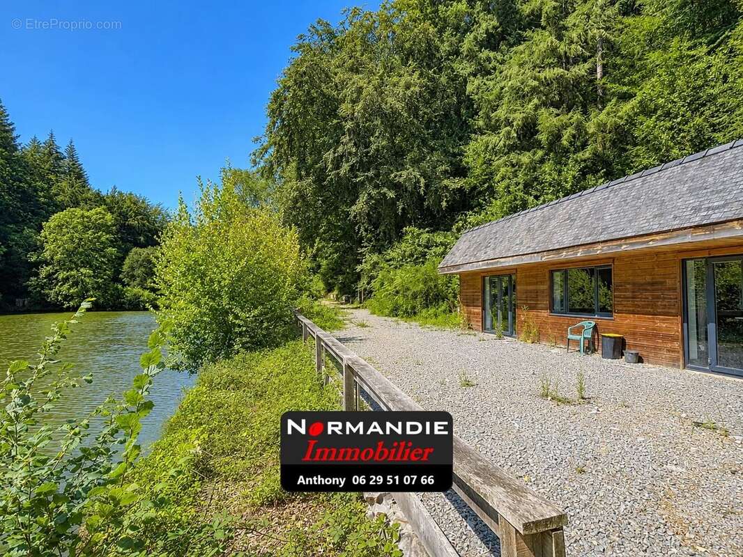  magnifique domaine en suisse normande – étangs, gîte & chalets – 18 couchages  - photo 8