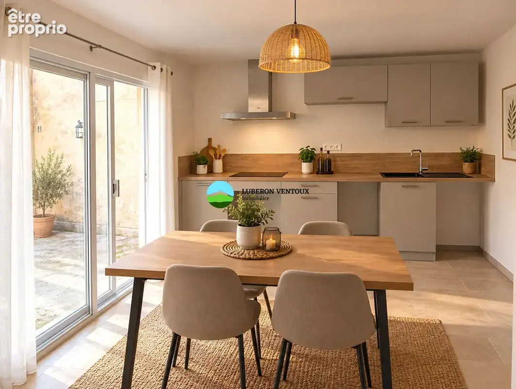 Entraigues-sur-la-sorgue - maison de village rénovée avec terrasse - photo 6