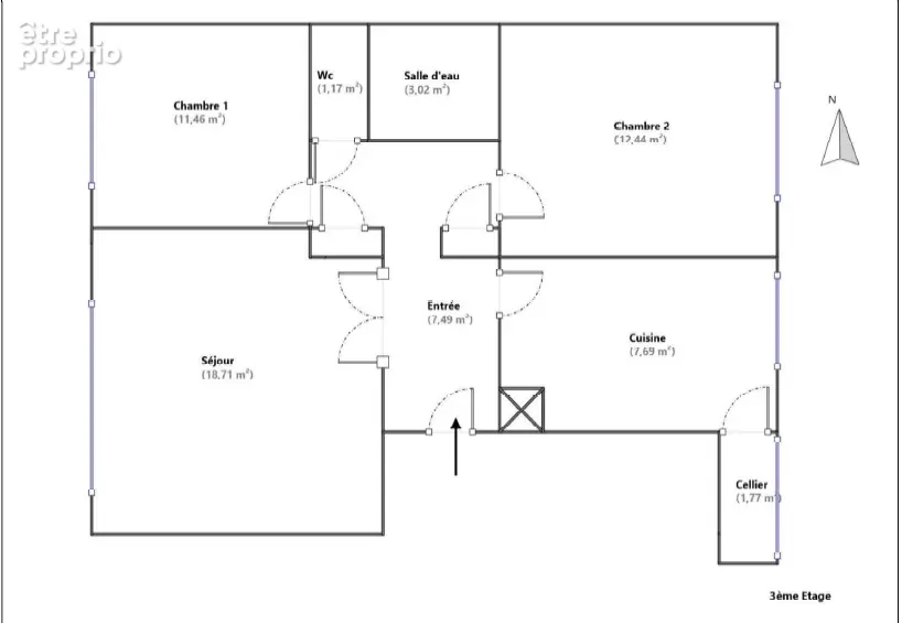 Appartement Cachan 4 pièces - photo 15