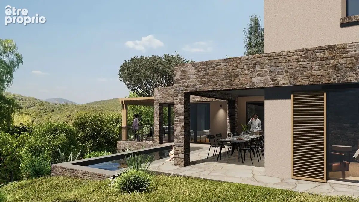 Projet de construction avec permis purgé pour une villa 4 chambres, piscine et garage à La Croix Valmer dans le quartier de Barb - photo 5