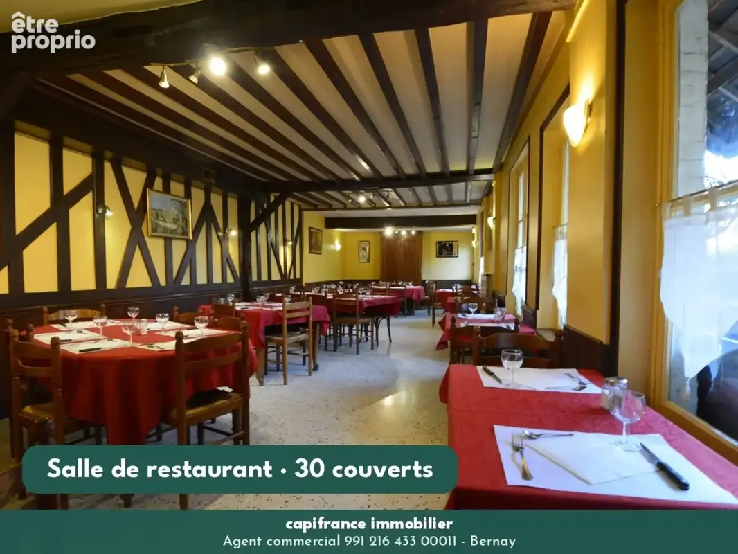 Murs commerciaux bar – restaurant – hôtel avec logement – pays d'auge (61) - photo 3