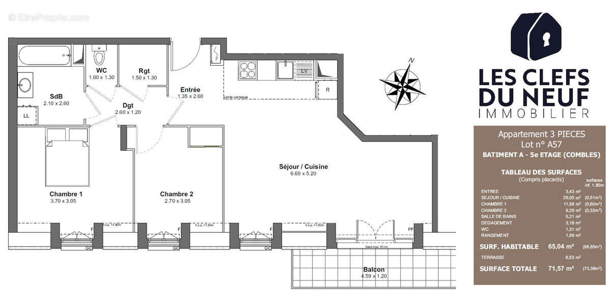 Appartement à CLAMART