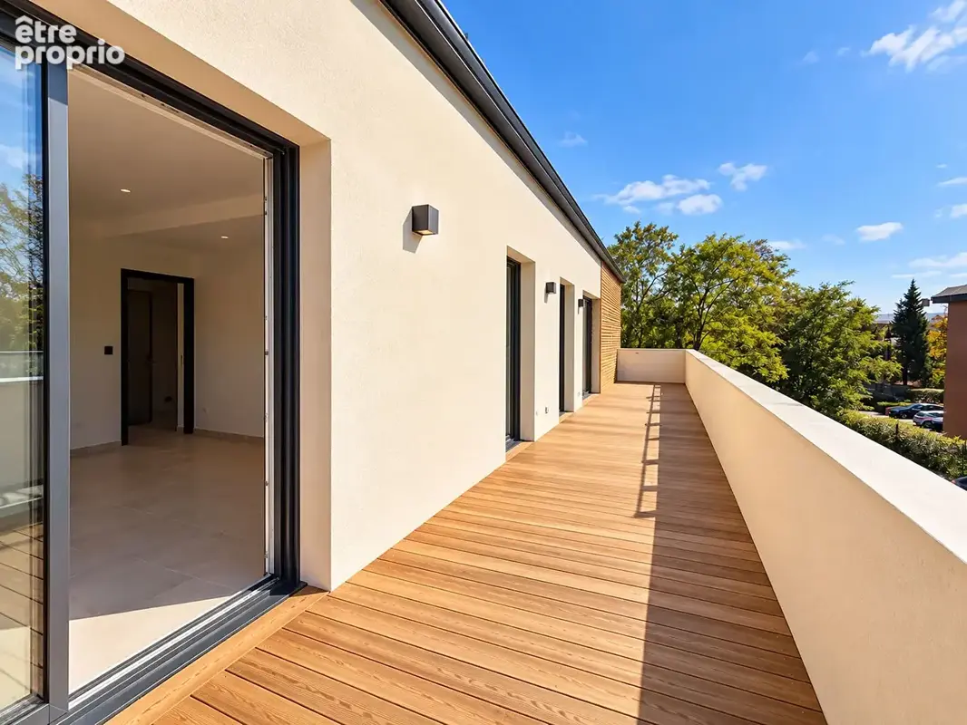 Appartement Toulouse 4 pièces de 82m² + 24m² de terrasse + 2 Parkings sous-sol ! L'ORMEAU - photo 2