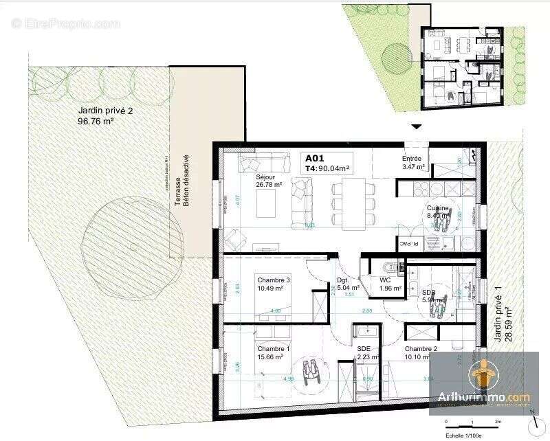 Appartement à COMPIEGNE