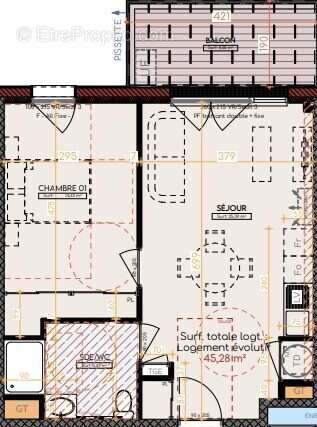 Appartement à TOURNEFEUILLE
