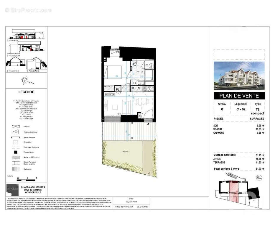 Appartement à PORNIC