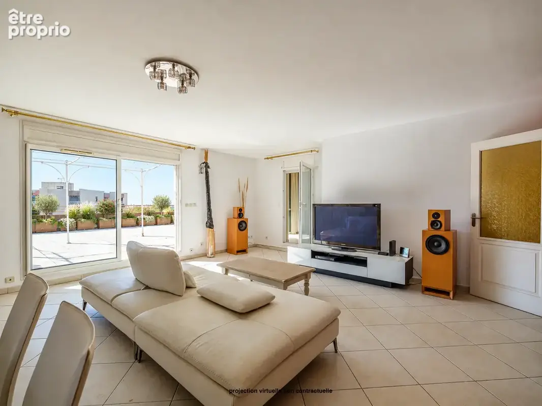 Sainte anne: dernier etage, t4 116m2 avec terrasse plein ciel de 102m2 avec vue mer et garages (prix en sus) - photo 9