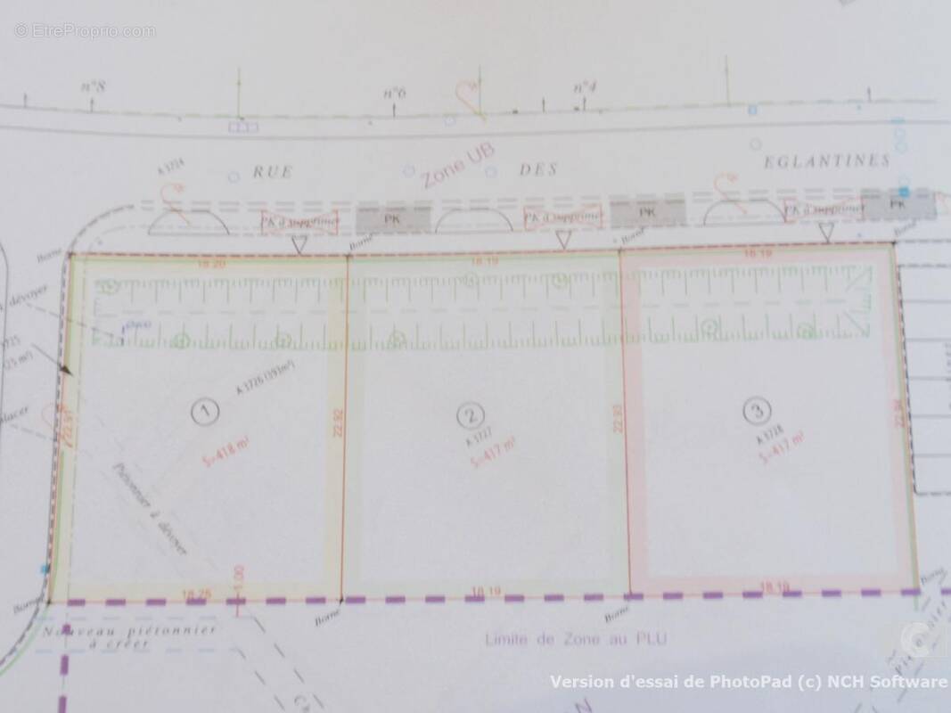 Terrain à RAIMBEAUCOURT