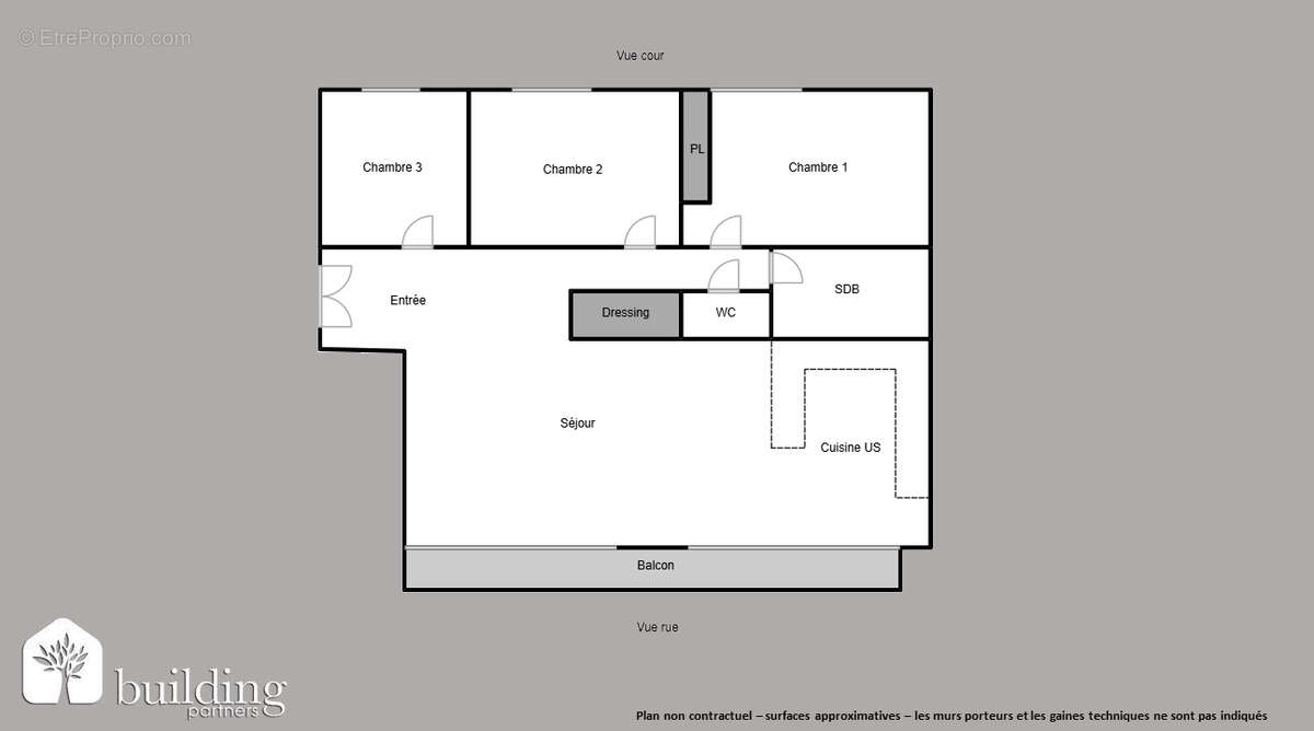 Appartement à COURBEVOIE
