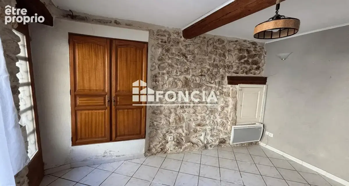Charmante maison de village en pierre à Saint-Victor-la-Coste, 50 m², 2 chambres, climatisée - photo 5