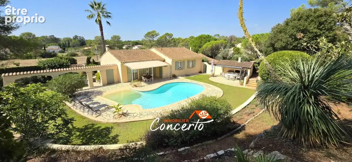 Vente villa à Puget-Sur-Argens. VAR. Plain-pied avec piscine. - photo 2