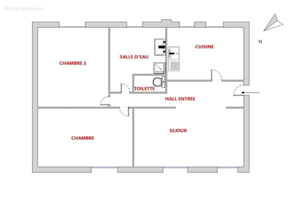 Appartement à SATHONAY-CAMP
