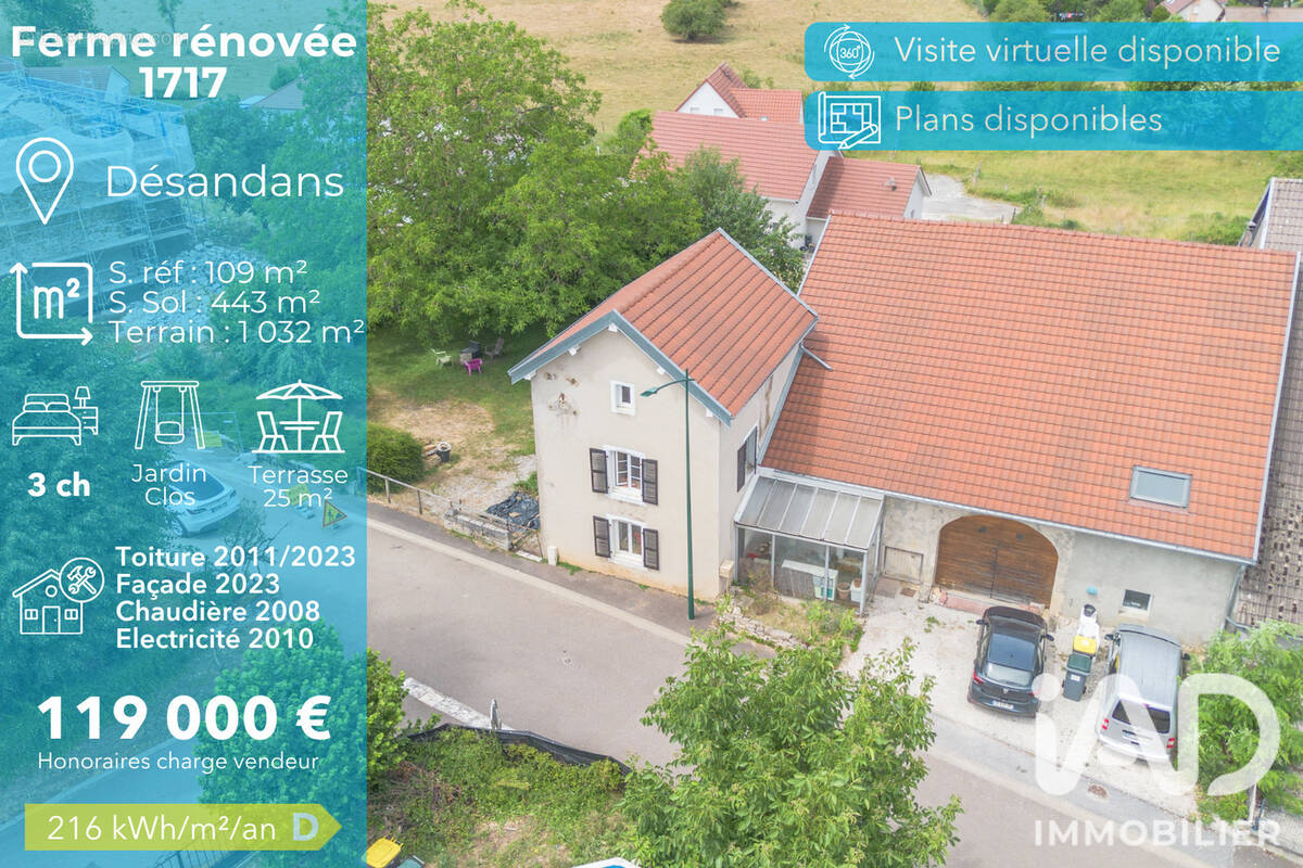 Photo 1 - Maison à DESANDANS