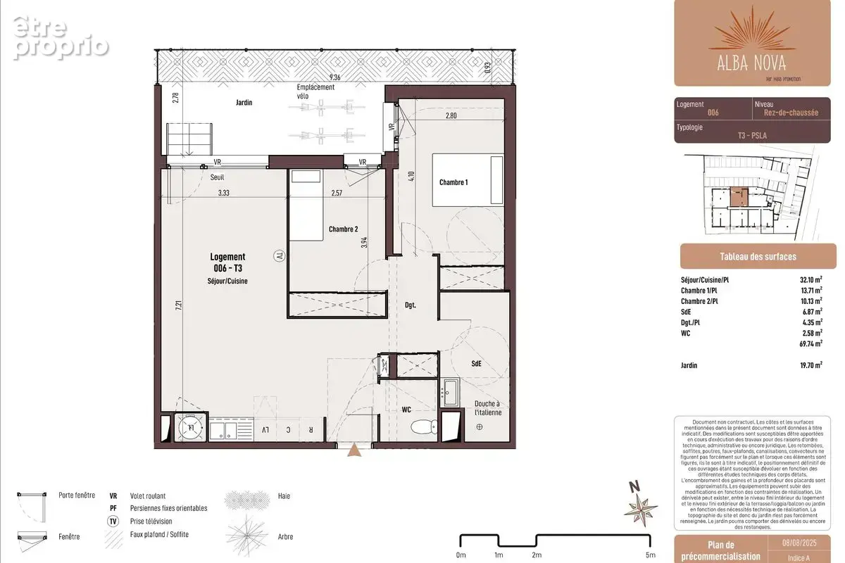 ALBA NOVA – Cers (34) – 3 pièces avec jardin entre mer et Béziers – 206 000 € - photo 4