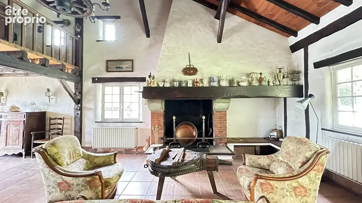 Maison landaise de caractère à vendre  Proche plages d'Hossegor, grand terrain, piscine - photo 14