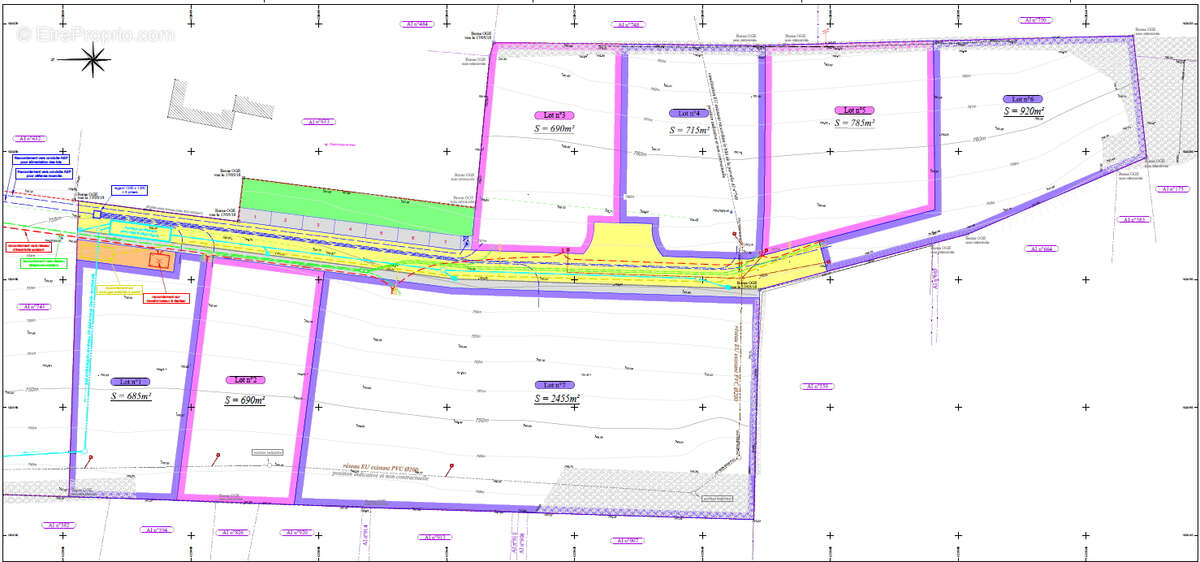 Terrain à SAINT-MARTIN-D&#039;URIAGE