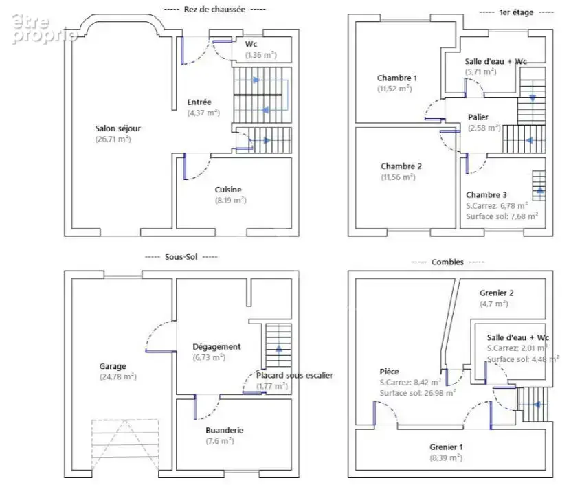 Maison Le Perreux Sur Marne 5 pièce(s) 128.32 m2 - photo 8