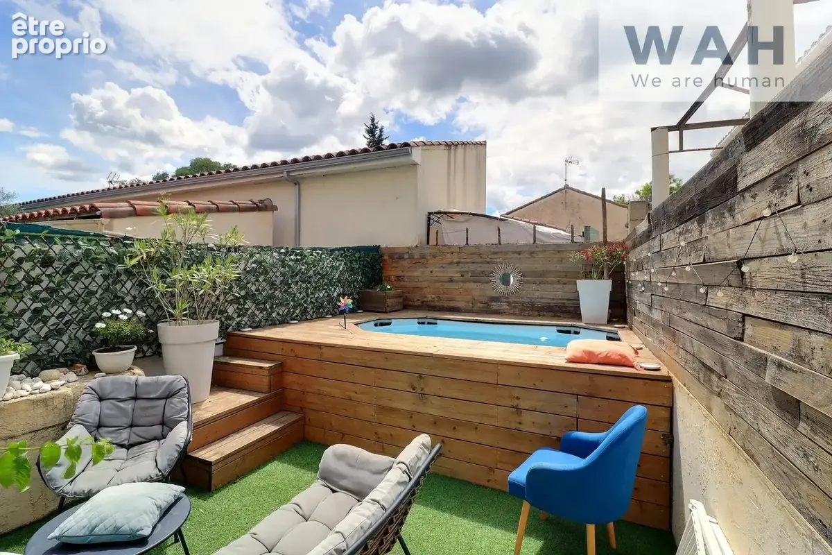 Maison 3 pièces 68 m2 de plain pieds avec extérieurs 34160 B - photo 2