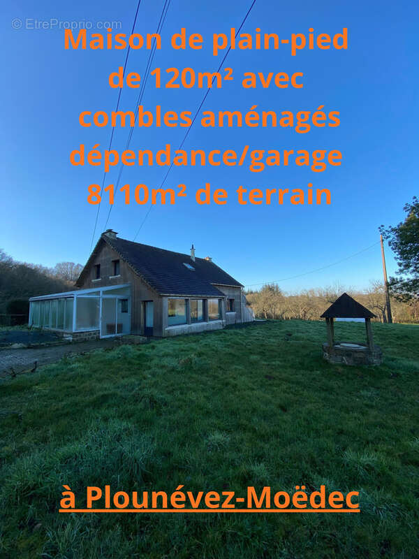 Maison à PLOUNEVEZ-MOEDEC