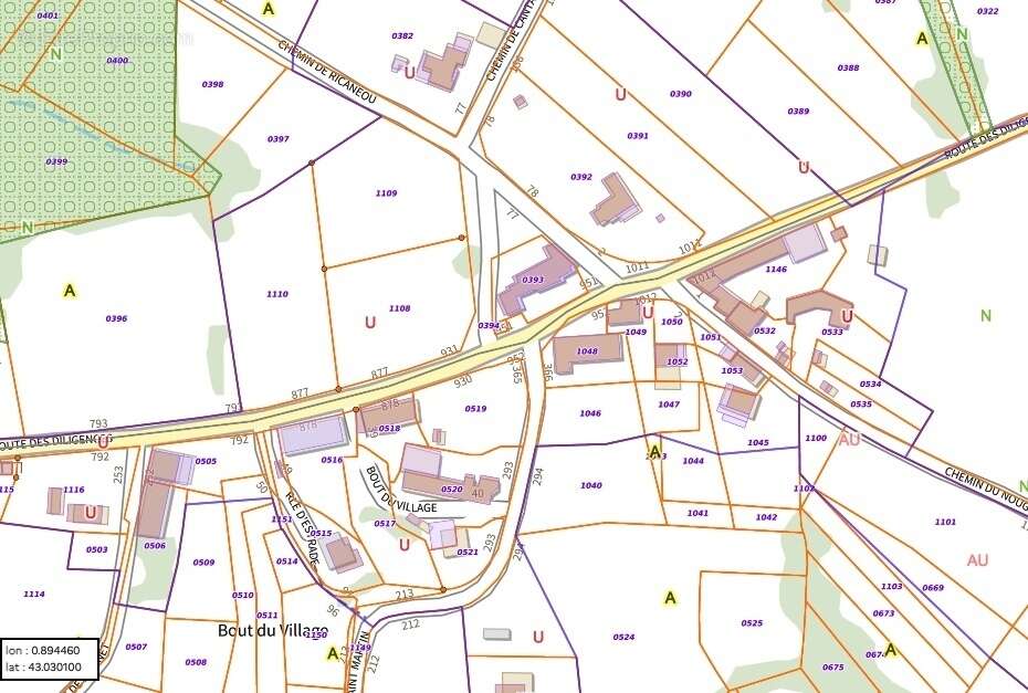 Terrain à MONTASTRUC-DE-SALIES